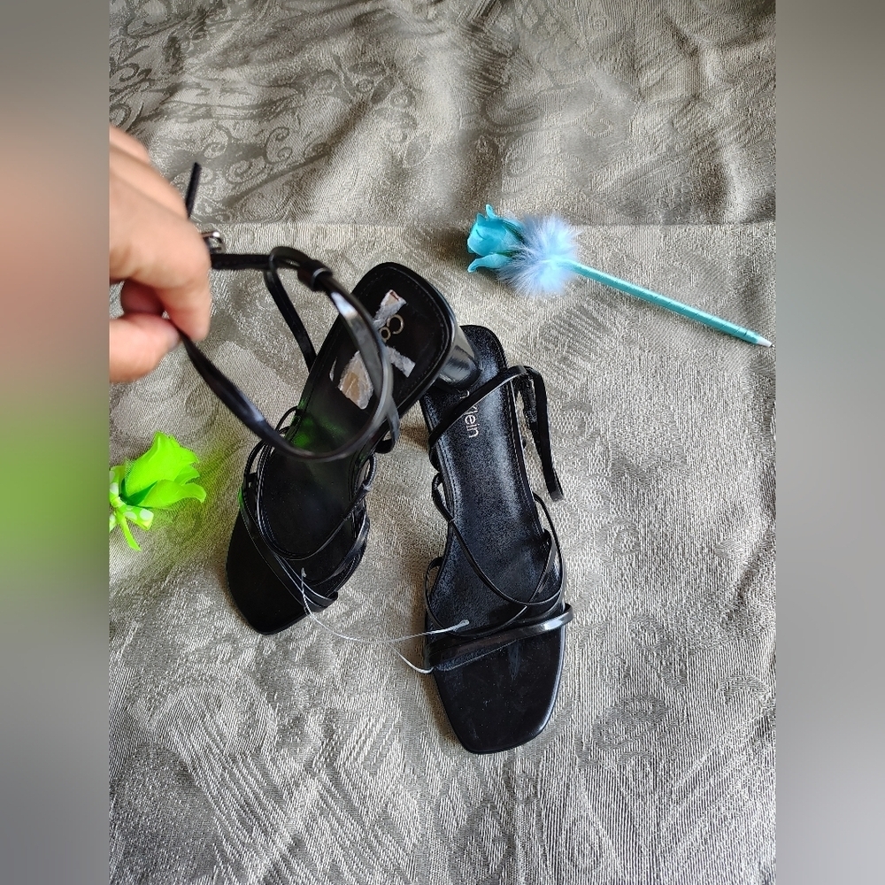 Calvin Klein Women's Black Strappy Sandals